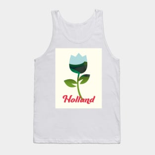 Holland Tulip Vacation art Tank Top